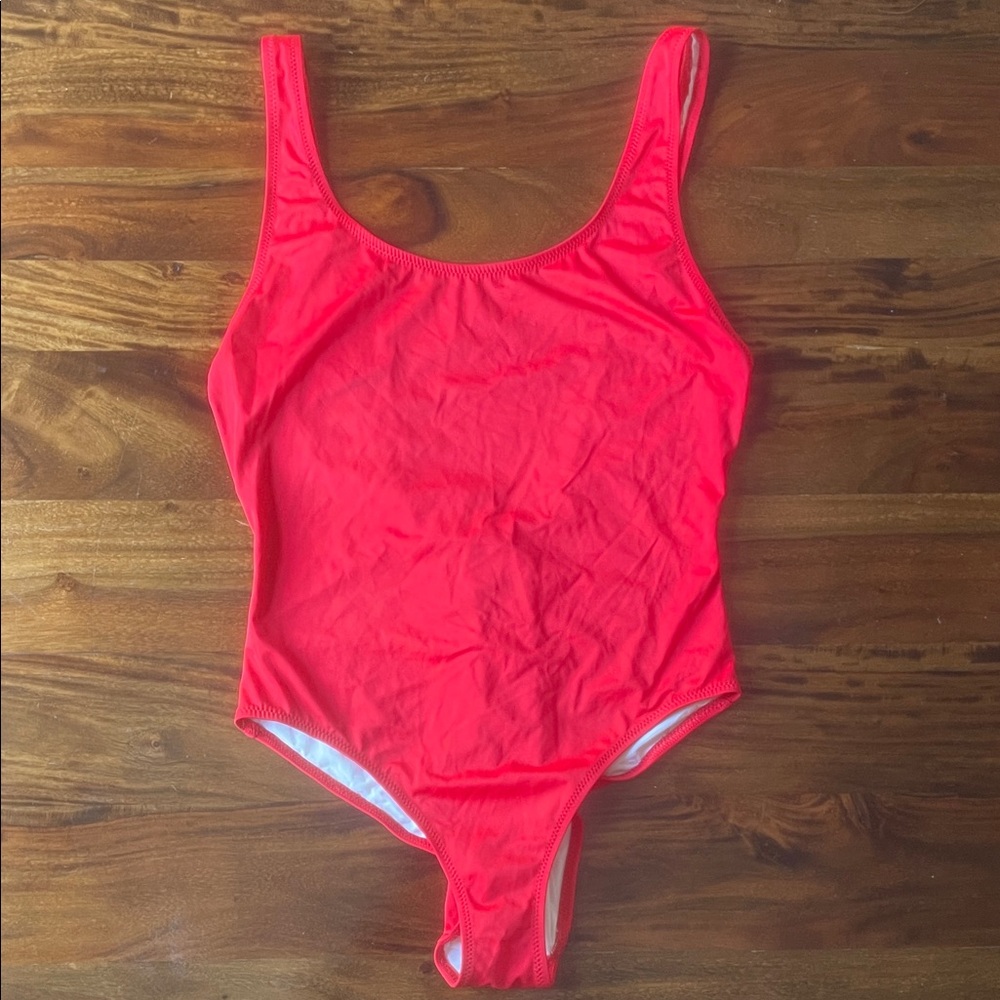 Solid & Striped Anna Marie Red One-Piece Swimsuit